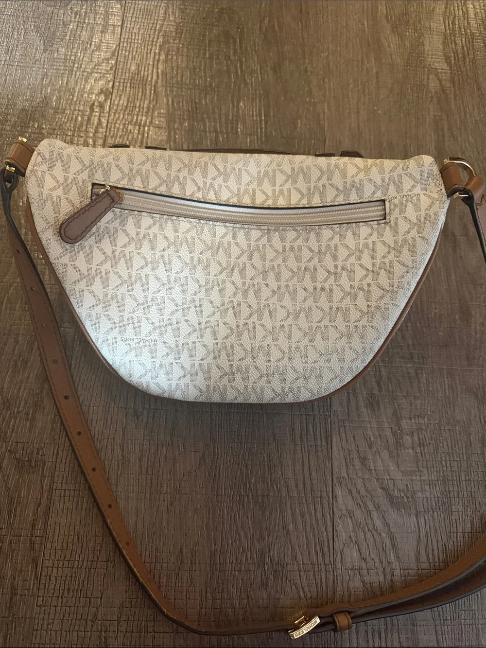 Michael Kors Cream Logo Crossbody Bum Bag